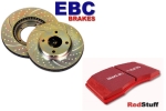 EBC Turbo Groove Disc + Redstuff